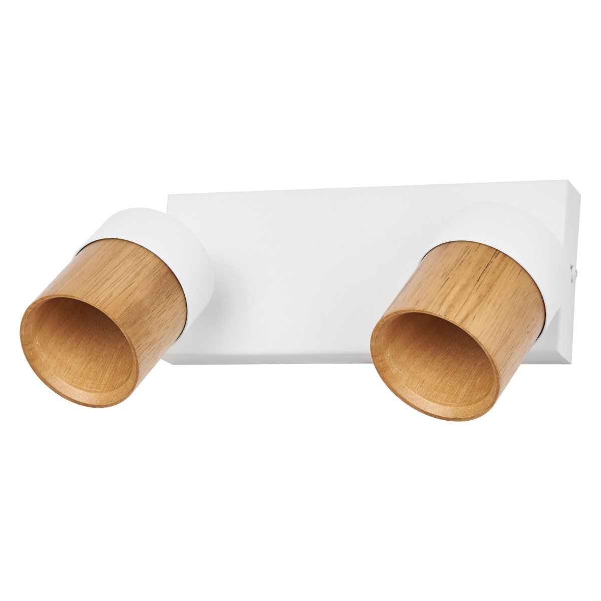 Lampa punktowa LED OSRAM LED Spot Half Wood Line 2xGU10 biały and Wood Decor - Poland LEDVANCE e - shop 4058075852945