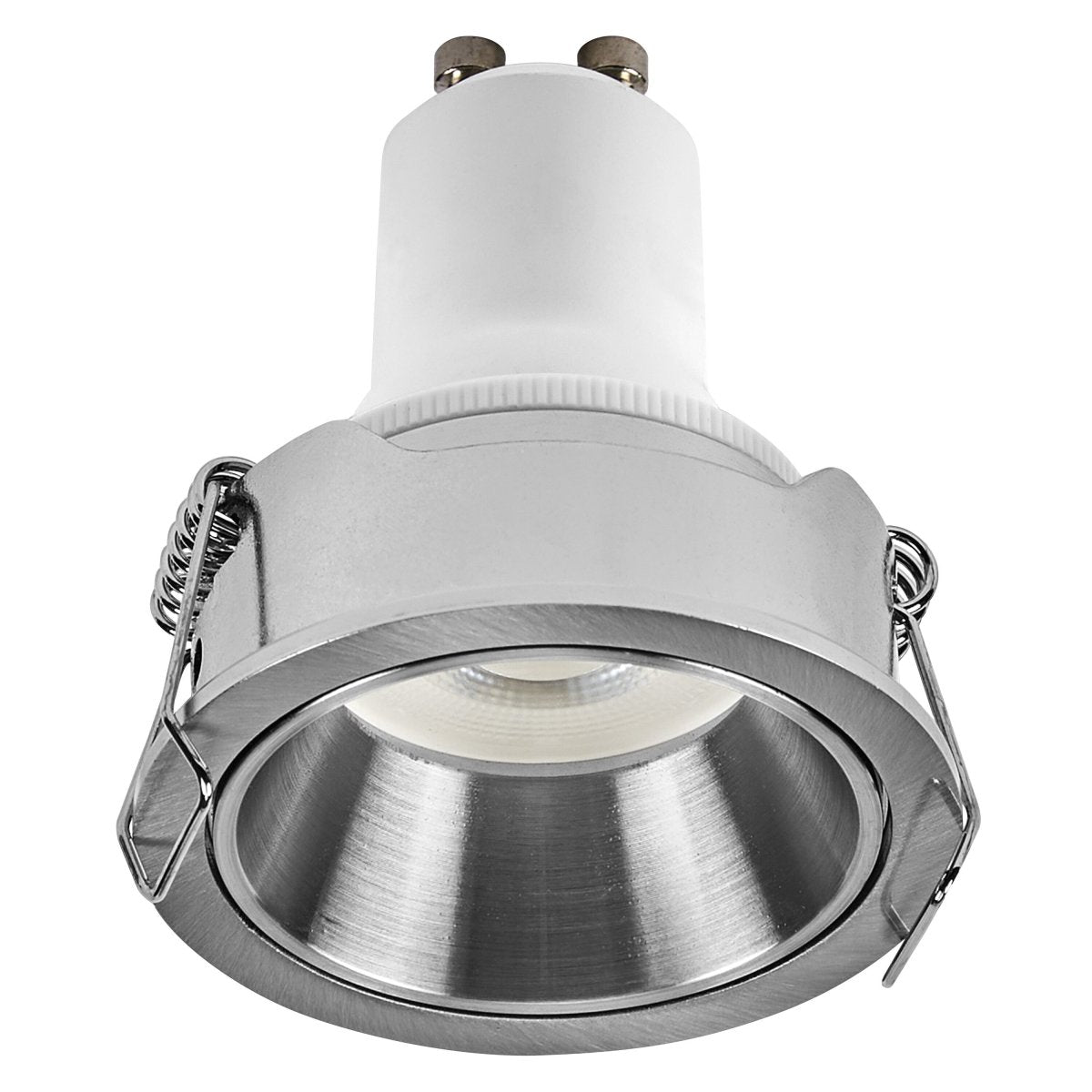 Lampa punktowa LED OSRAM LED Spot Set PAR11 Recess GU10 Dim 3W 827 Satin Nickel - Poland LEDVANCE e - shop 4058075854178