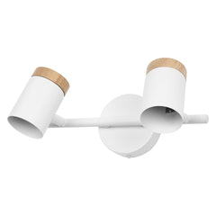Lampa punktowa LED OSRAM LED Spot Stamp 2xGU10 biały and Wood - Poland LEDVANCE e - shop 4058075852600