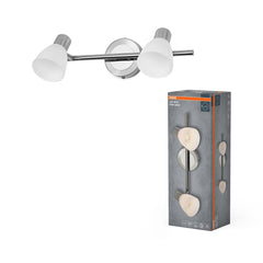 Lampa punktowa LED OSRAM LED Spot Vase 2xG9 Brushed Nickel - Poland LEDVANCE e - shop 4058075853027