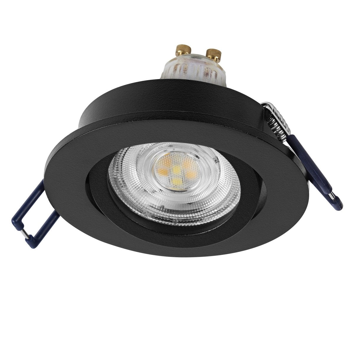 Lampa punktowa LED OSRAM SMART+ MATTER LED Spot Recess GU10 Adjustable 4.7W RGBW czarny - Poland LEDVANCE e - shop 4058075853751