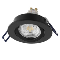Lampa punktowa LED OSRAM SMART+ MATTER LED Spot Recess GU10 Adjustable 4.7W RGBW czarny - Poland LEDVANCE e - shop 4058075853751