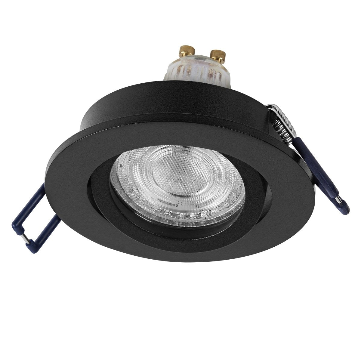 Lampa punktowa LED OSRAM Spot Set Recess GU10 Adjustable Click 4.5W 827 czarny - Poland LEDVANCE e - shop 4058075853393