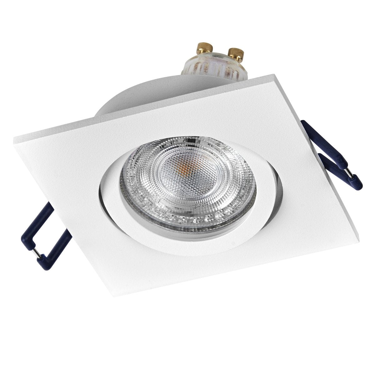 Lampa punktowa LED OSRAM Spot Set Recess GU10 Adjustable Square Click 4.5W 827 biały - Poland LEDVANCE e - shop 4058075853591