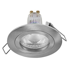 Lampa punktowa LED OSRAM Spot Set Recess GU10 Click 4.5W 827 Satin Nickel - Poland LEDVANCE e - shop 4058075853317
