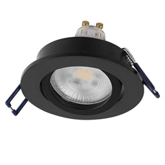 Lampa punktowa LED OSRAM Spot Set Recess GU10 Dim Adjustable Click 6W 827 czarny - Poland LEDVANCE e - shop 4058075853515