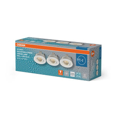 Lampa punktowa LED OSRAM Spot Set Recess GU10 IP65 Press 4.5W 840 biały - Poland LEDVANCE e - shop 4058075854253