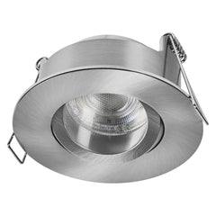 Lampa punktowa LED OSRAM Spot Set Recess GU10 IP65 Press 4.5W 840 Satin Nickel - Poland LEDVANCE e - shop 4058075854277