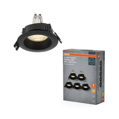 Lampa punktowa LED OSRAM Spot Set Recess GU10 Press 2.6W 827 czarny - Poland LEDVANCE e - shop 4058075853270