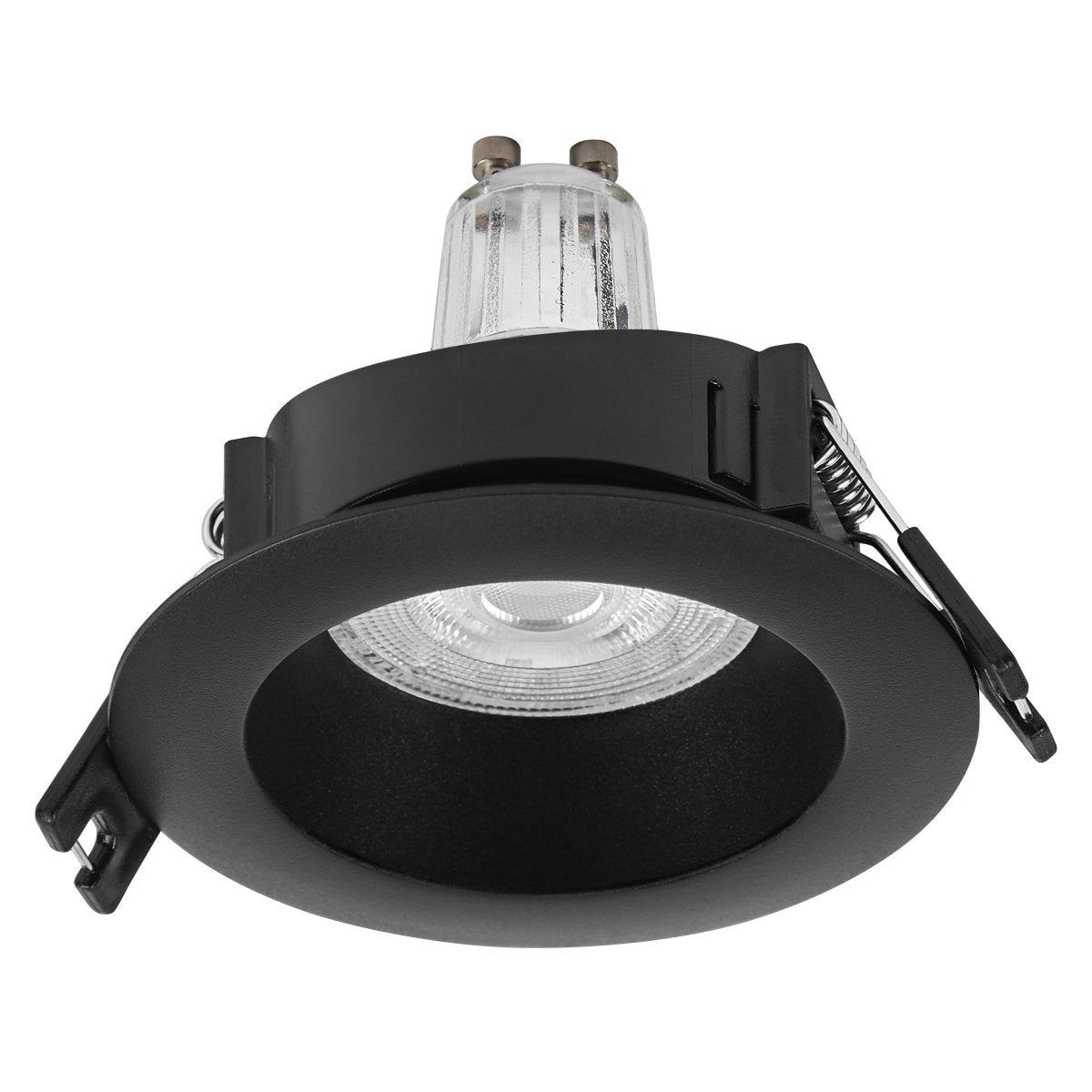 Lampa punktowa LED OSRAM Spot Set Recess GU10 Press 2.6W 827 czarny - Poland LEDVANCE e - shop 4058075853270