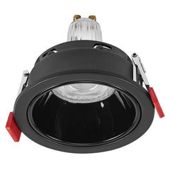 Lampa punktowa LED OSRAM Spot Set Recess GU10 Press 4.5W 827 czarny - Poland LEDVANCE e - shop 4058075854130