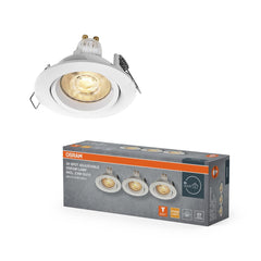 Lampa punktowa LED OSRAM Spot Set Recess Twistlock GU10 Adjustable 2.6W 827 biały - Poland LEDVANCE e - shop 4058075853652