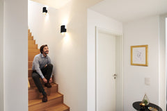 Lampa ścienna LED WiFi ORBIS TWIST BLACK 12W, SMART - Poland LEDVANCE e-shop 4058075574090