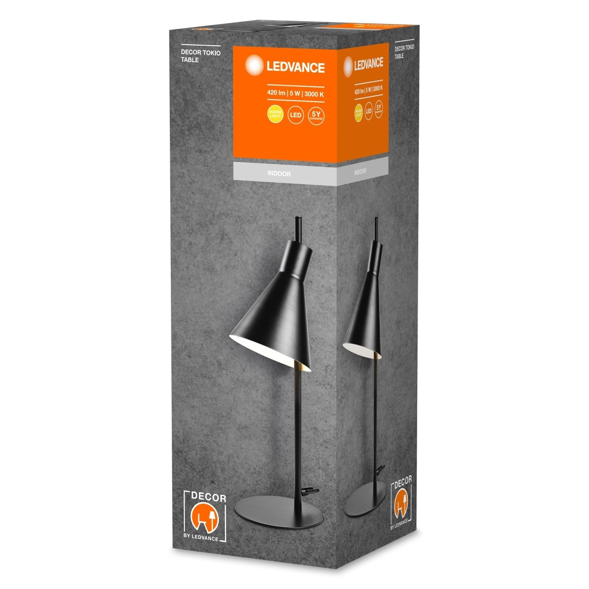 Lampa stołowa LED Decor Tokio Table 5W, barwa ciepła. - Poland LEDVANCE e-shop 4058075757042