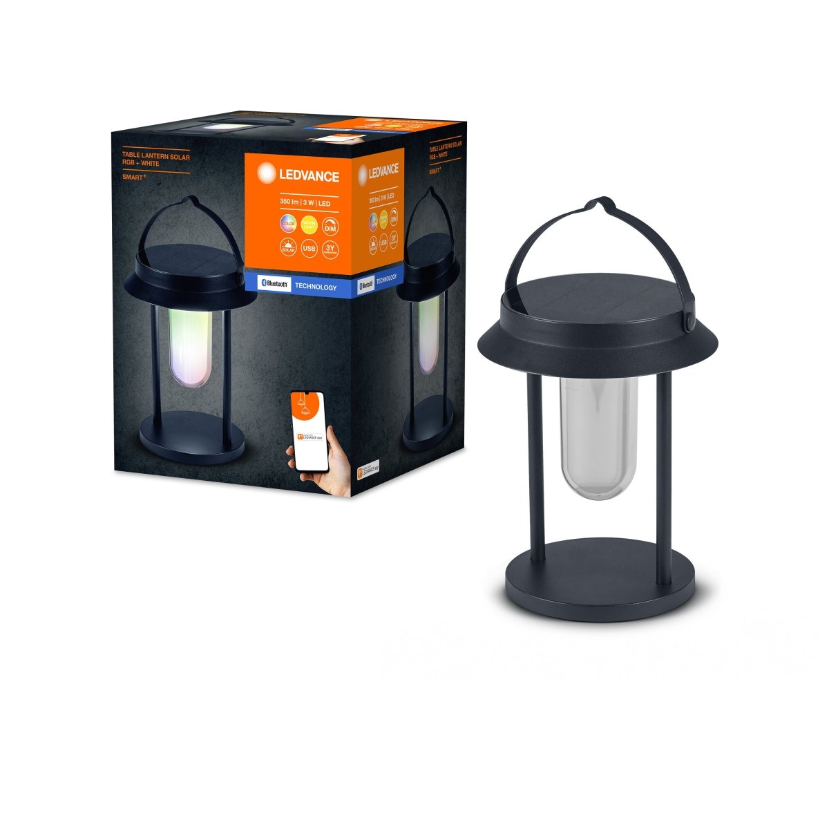 Lampa stołowa LED Smart+ 3W, SMART Solar Table Lantern RGB ciepła. - Poland LEDVANCE e-shop 4058075763784