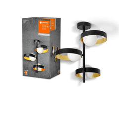 Lampa sufitowa Decor Memphis Ceiling 3xG9, kolor czarny. - Poland LEDVANCE e-shop 4058075759169