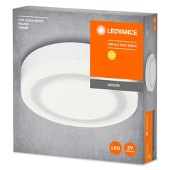 Lampa sufitowa LED CLICK WHITE RD 15W,okrągła, 200 mm - Poland LEDVANCE e-shop 4058075260511