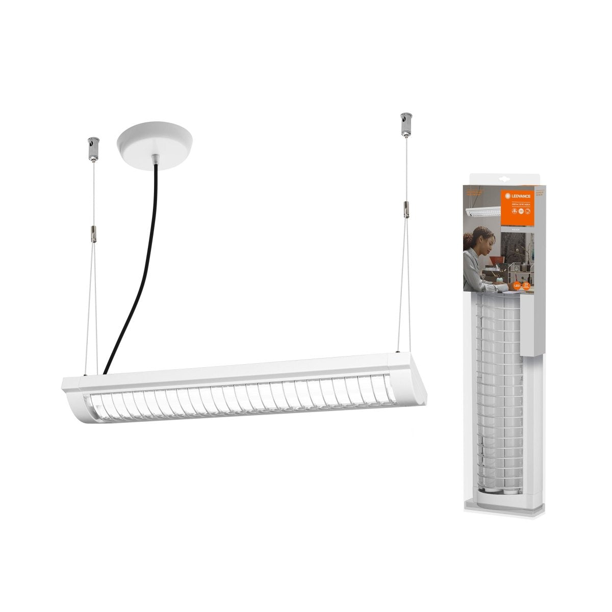 Lampa sufitowa LED OFFICE LINE GRID DIM 25W, zimna. 60 cm - Poland LEDVANCE e-shop 4058075271548