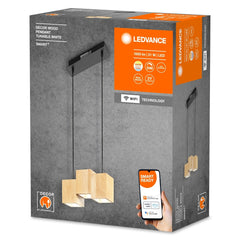 Lampa sufitowa LED WiFi 21W, SMART, Smart+ Wood Pendant, regulowana biel. - Poland LEDVANCE e-shop 4058075757462