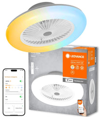 Lampa sufitowa LED WiFi CEILING FAN 74W, SMART, z wiatrakiem, regulowana biel, 550 mm - Poland LEDVANCE e-shop 4058075572553