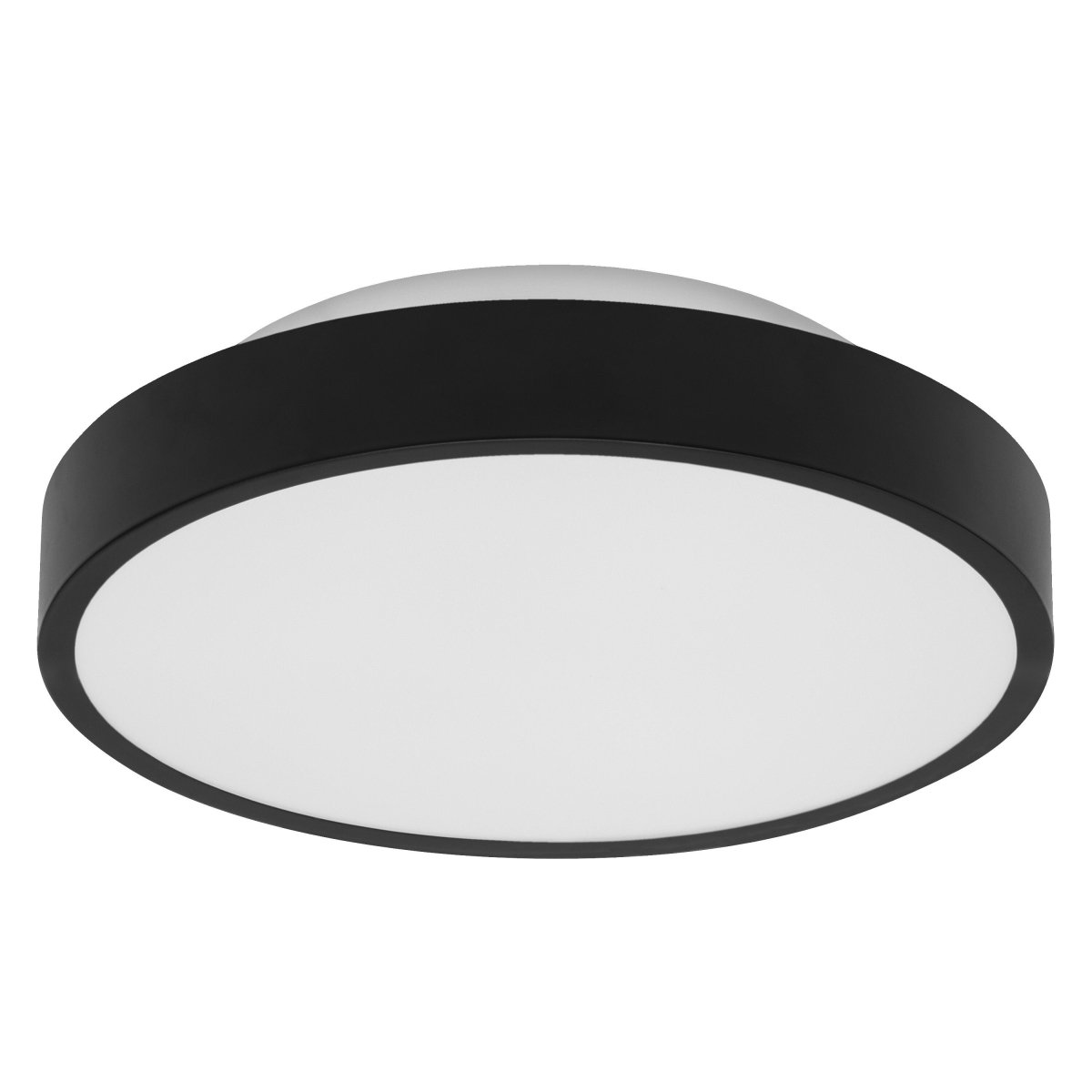 Lampa sufitowa LED WiFi ORBIS BACKLIGHT BLACK 28W, SMART, okrągła, RGB, regulowana biel, 350 mm - Poland LEDVANCE e-shop 4058075573574