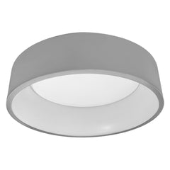 Lampa sufitowa LED WiFi ORBIS CYLINDER GREY 26W, SMART, okrągła, regulowana biel, 450 mm - Poland LEDVANCE e-shop 4058075486584