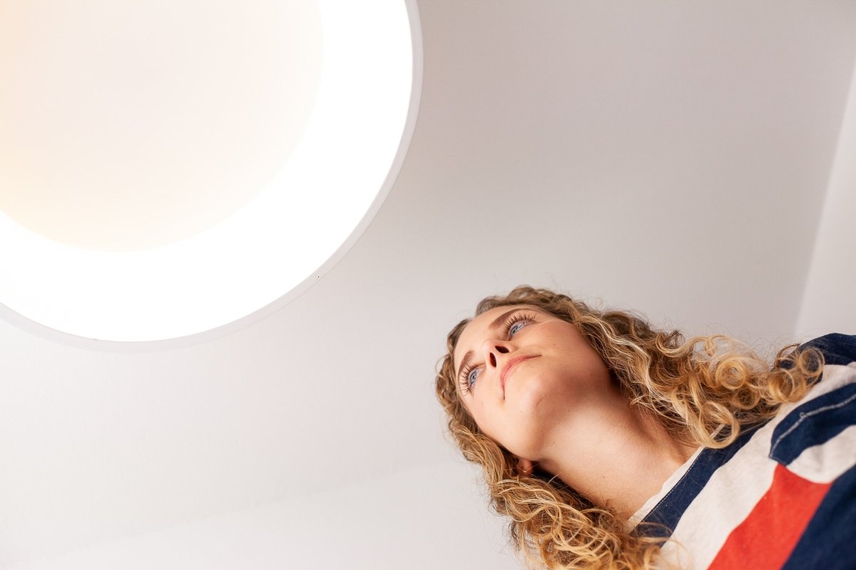 Lampa sufitowa LED WiFi ORBIS CYLINDER GREY 26W, SMART, okrągła, regulowana biel, 450 mm - Poland LEDVANCE e-shop 4058075486584