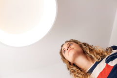 Lampa sufitowa LED WiFi ORBIS CYLINDER GREY 26W, SMART, okrągła, regulowana biel, 450 mm - Poland LEDVANCE e-shop 4058075486584