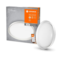Lampa sufitowa LED WiFi Orbis Plate White 26W, SMART, okrągła, ściemnialna, regulowana biel, 430x430 mm - Poland LEDVANCE e-shop 4058075486447