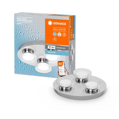 Lampa sufitowa LED WiFi ORBIS ROUND 18W, SMART, do łazienki, okrągła, 3 źródła LED, IP44, regulowana biel, 300x300 mm - Poland LEDVANCE e-shop 4058075573741