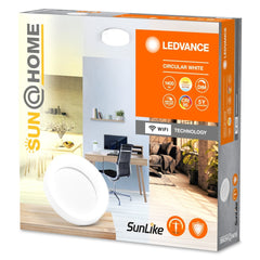 Lampa wewnętrzna sufitowa LED WiFi 18,5W, SMART, Sun@Home Circular White, regulowana biel. - Poland LEDVANCE e-shop 4058075762763