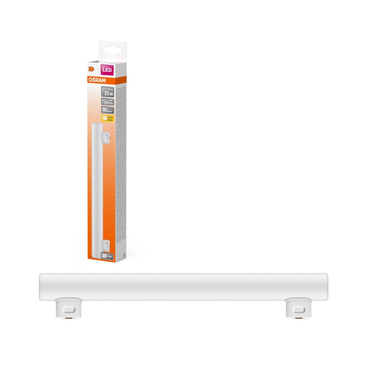 Liniowa Lampa LED ciepłobiała S14s 3,5 W 2700 K 370lm - Poland LEDVANCE e-shop 4058075762374