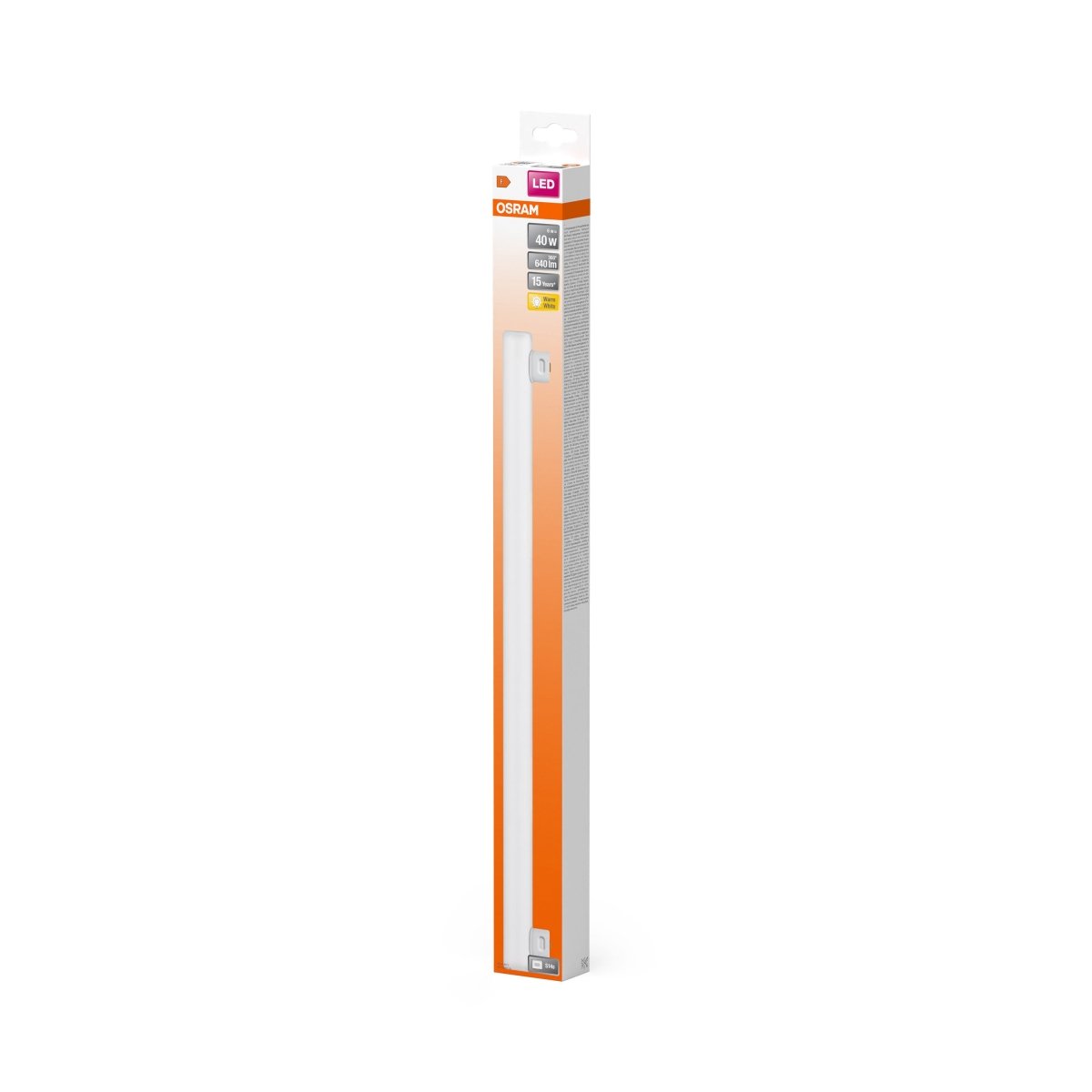 Liniowa Lampa LED ciepłobiała S14s 6 W 2700 K 640lm - Poland LEDVANCE e-shop 4058075762411