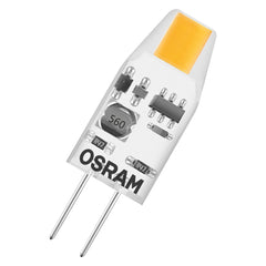 Mała Lampa LED 12 V trzonek Kołkowy niskonapięciowa G4 1W - Poland LEDVANCE e-shop 4058075523098