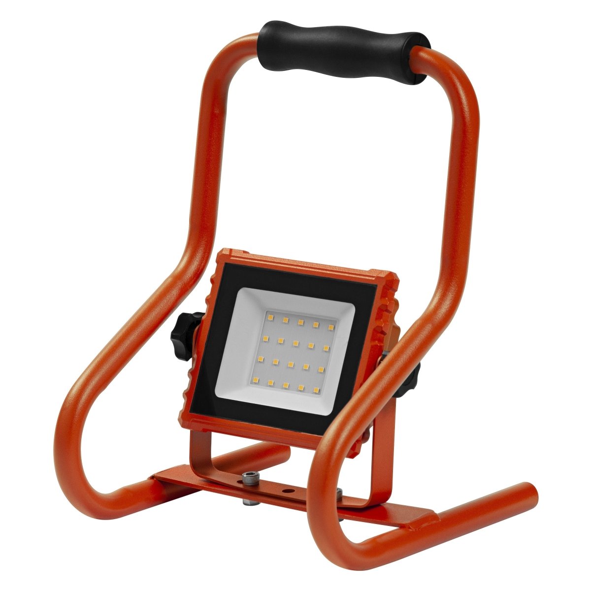 Naświetlacz LED WORKLIGHTS BATTERY STAND 10W, przenośny, zasilanie bateryjne, ładowanie USB, barwa neutralna - Poland LEDVANCE e-shop 4058075576476