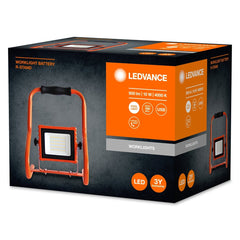 Naświetlacz LED WORKLIGHTS BATTERY STAND 10W, przenośny, zasilanie bateryjne, ładowanie USB, barwa neutralna - Poland LEDVANCE e-shop 4058075576476
