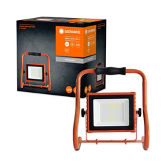 Naświetlacz LED WORKLIGHTS BATTERY STAND 20W, przenośny, zasilanie bateryjne, ładowanie USB, barwa neutralna - Poland LEDVANCE e-shop 4058075576490