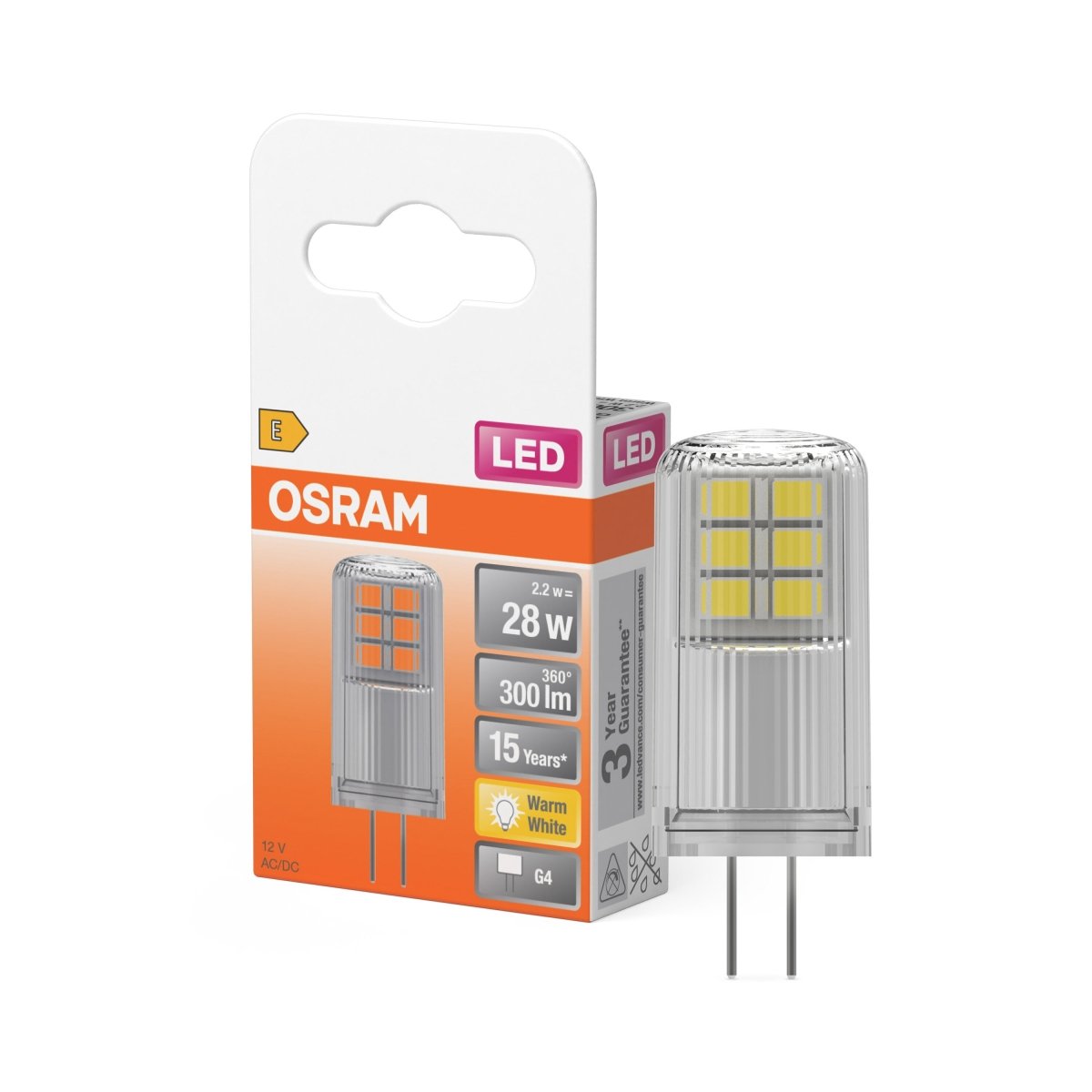 Niskonapięciowa Lampa LED 12 V G4 2,2 W 2700 K 300lm - Poland LEDVANCE e-shop 4058075431997
