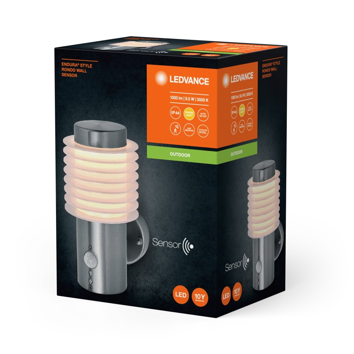Oprawa LED ciemnoszara obudowa E43 zewnętrzna 9,50W - Poland LEDVANCE e-shop 4058075835122