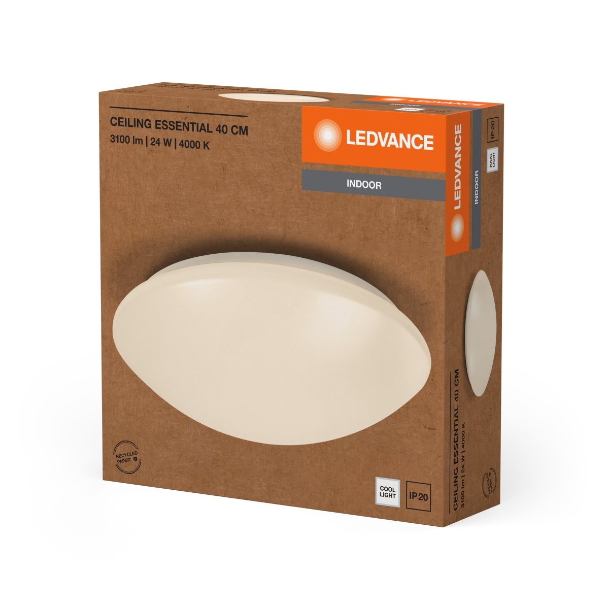 Oprawa LED Essential Ceiling 24W Do Pomieszczeń - Poland LEDVANCE e-shop 4099854003134