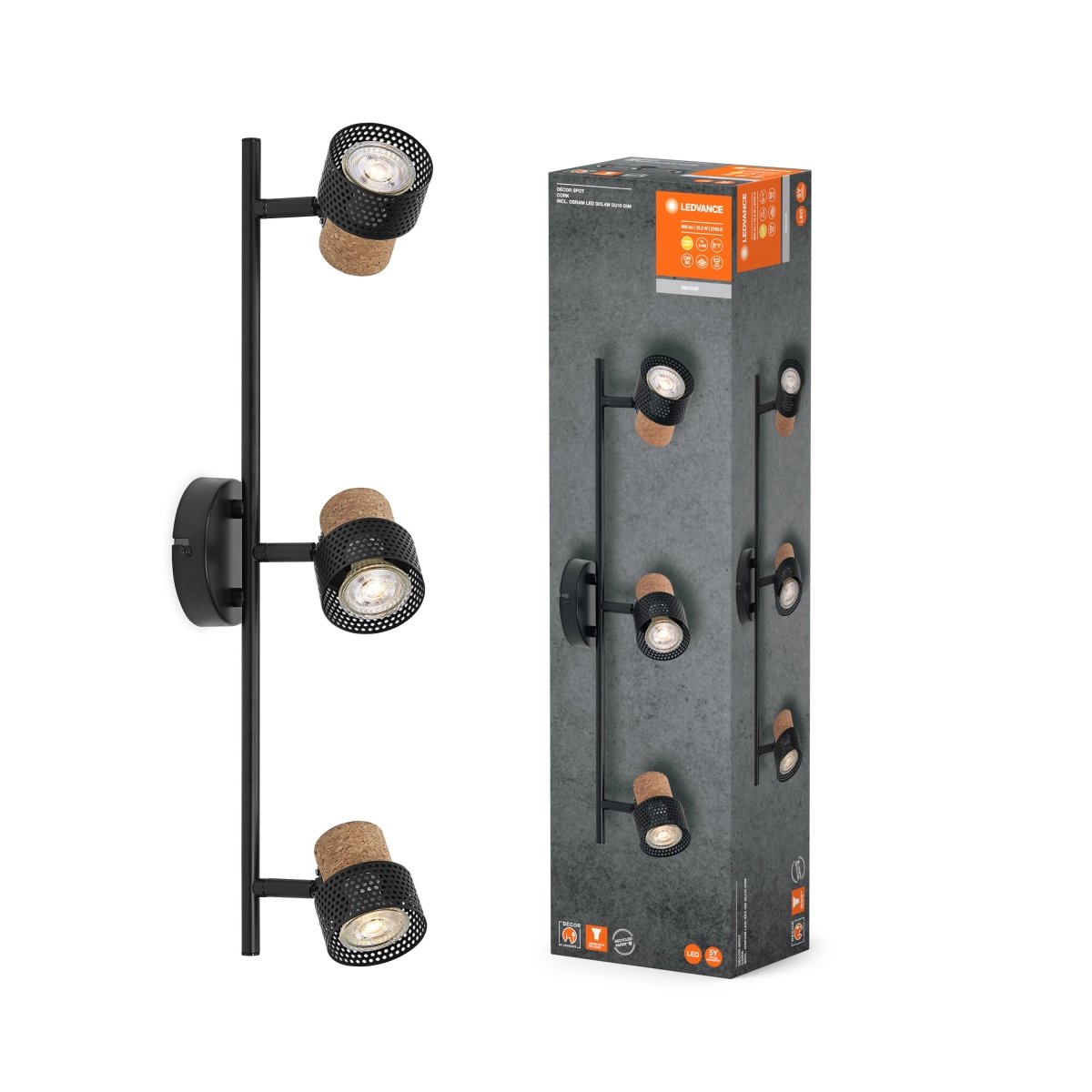 Oprawa LED GU10 10,20W Regulowane Reflektory Klasyczne - Poland LEDVANCE e-shop 4058075828728