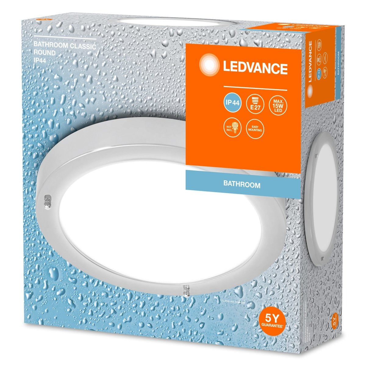 Oprawa LED IP44 z wejściem E27 - Poland LEDVANCE e-shop 4099854103353