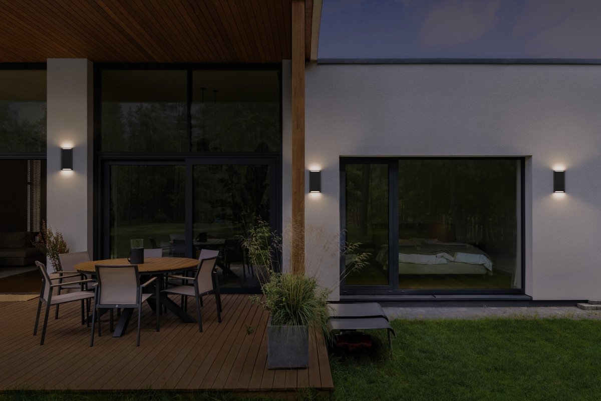Oprawa LED Ścienna z ciemnoszarą obudową zewnętrzna 7,50W - Poland LEDVANCE e-shop 4099854217548