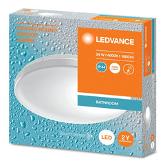 Oprawa LED sufitowa IP44 czujnik obecności 24W 4000K 1800lm - Poland LEDVANCE e-shop 4099854106095
