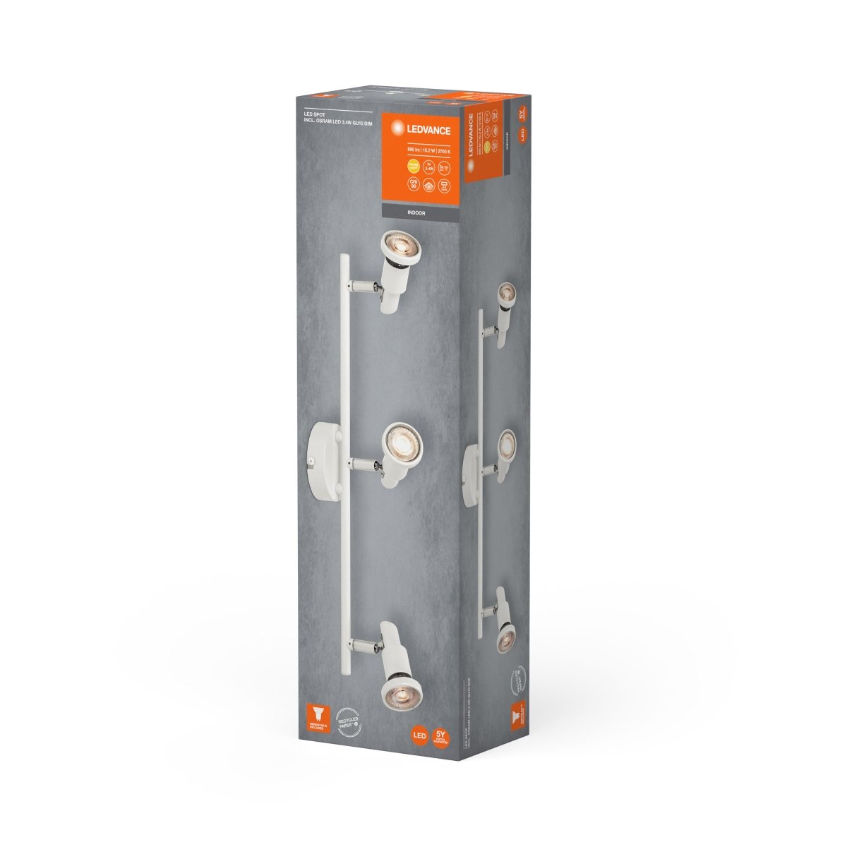 Oprawa LED sufitowa z regulowanym reflektorem 10,20W 2700K - Poland LEDVANCE e-shop 4058075833890