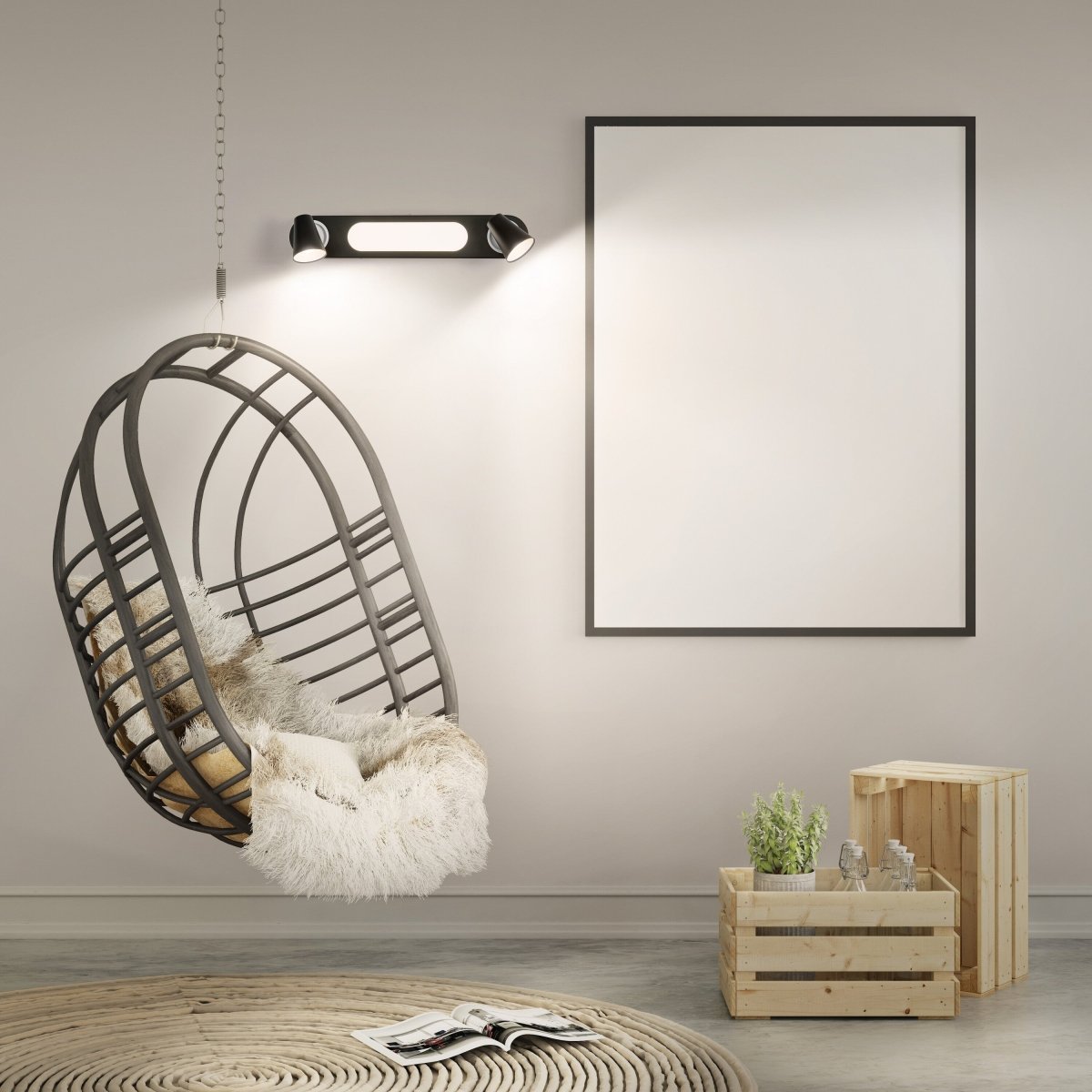 Oprawa LED sufitowa z regulowanymi reflektorami 20W 3000K - Poland LEDVANCE e-shop 4058075833739