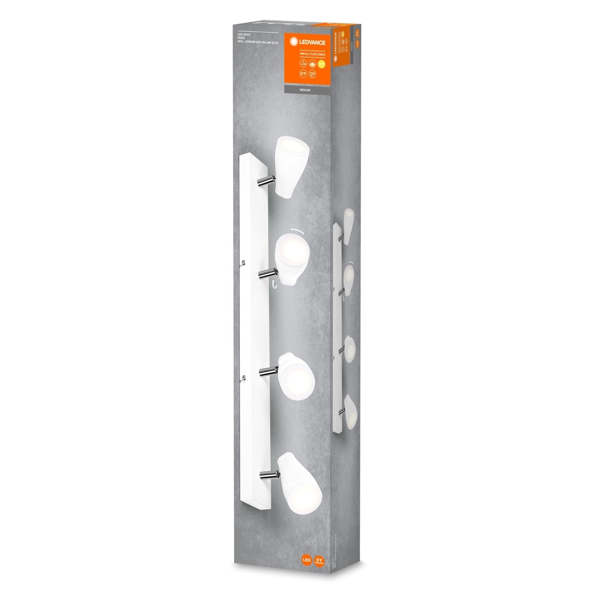 Oprawa LED sufitowe z Elastycznymi reflektorami GU10 17,20W - Poland LEDVANCE e-shop 4058075826472