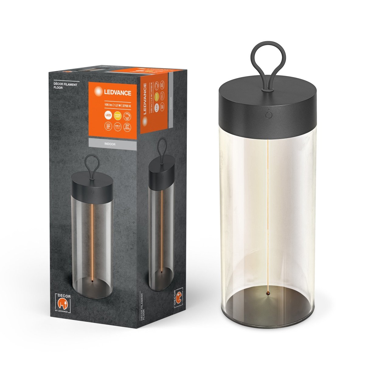 Oprawa LED z przyciągającą Wzrok Konstrukcją 1,20W 2700K 1 - Poland LEDVANCE e-shop 4058075832930