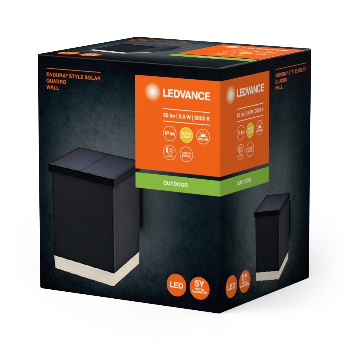 Oprawa LED zasilana energią słoneczną zewnętrzna 0,50W - Poland LEDVANCE e-shop 4058075834767
