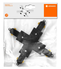 Oprawa szynowa TRACKLIGHT łącznik Cross, Black. - Poland LEDVANCE e-shop 4058075764149